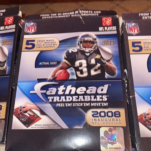 NFL Fathead cards 2008 inaugural edition - Picture 7 of 10